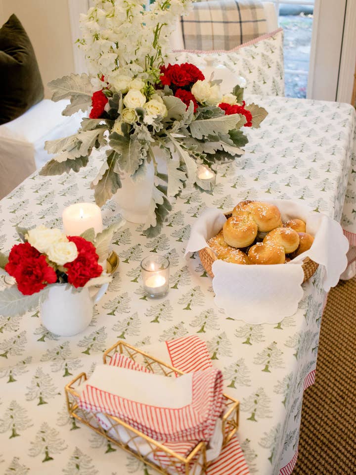 Evergreen | Tafelkleed voor wholesale door Lovely Lady Linens