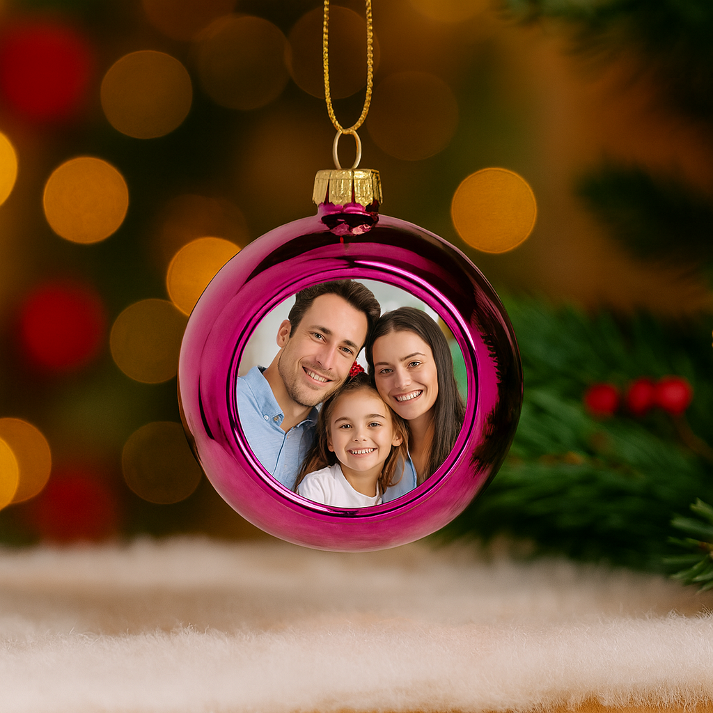 Cirabella-Sensaura srl - Wholesale Ornament - Photo print Christmas bauble4