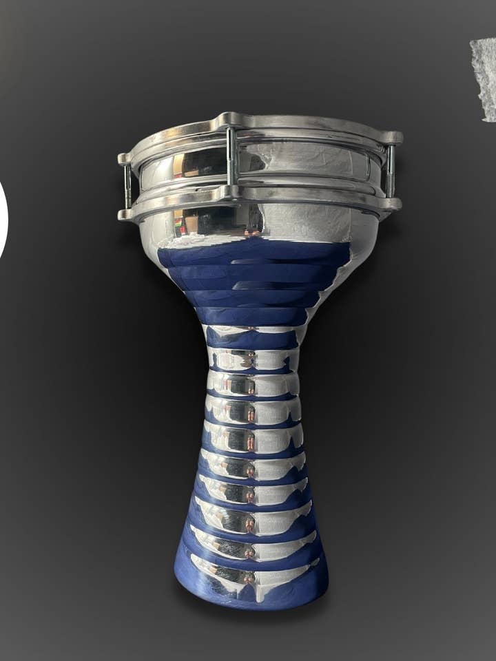 Turkisk aluminium Darbuka med fodral för wholesale av Kanada Sanat Production