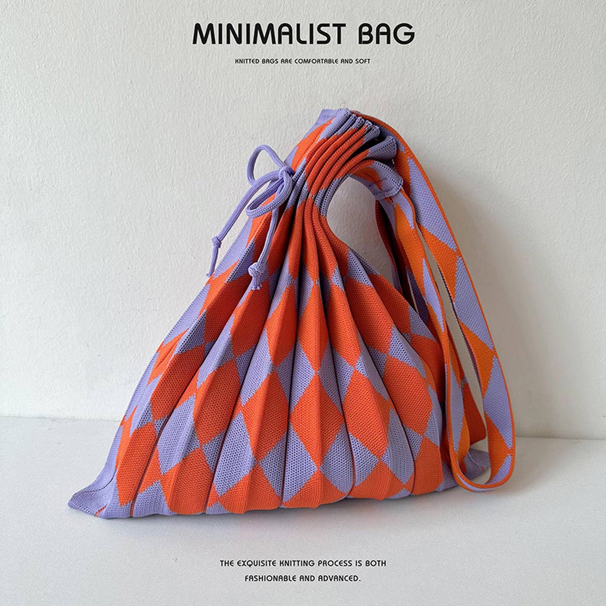 ACCITY - Wholesale Shoulder Bag - Women's - Large Knit Pleated Crossbody Shoulder Bag for Wome_CWAB15331