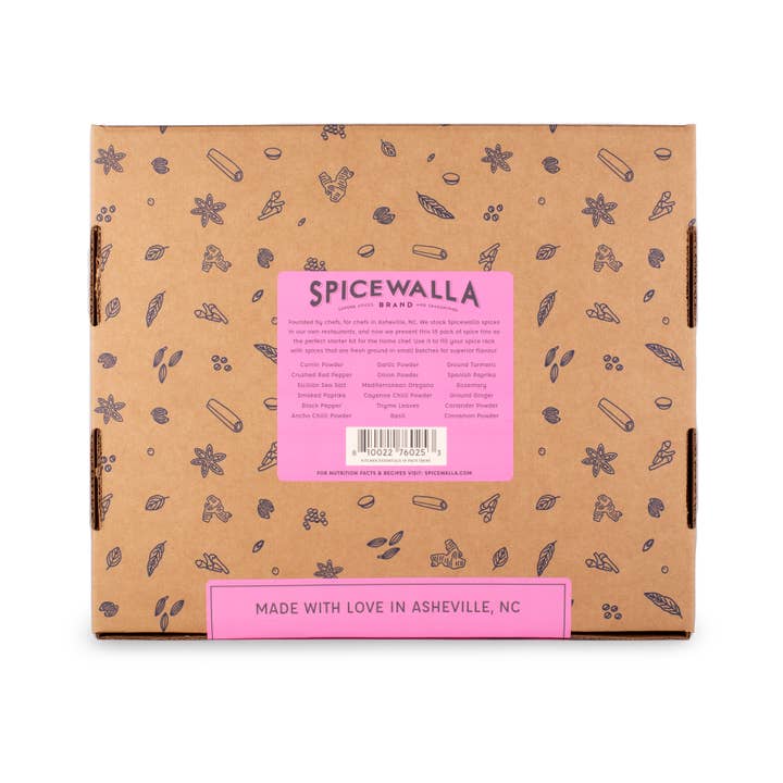 Spicewalla - Wholesale Dried Spice Mix - NEW! Kitchen Essentials Pantry Refresh 18 Pack Gift Set2