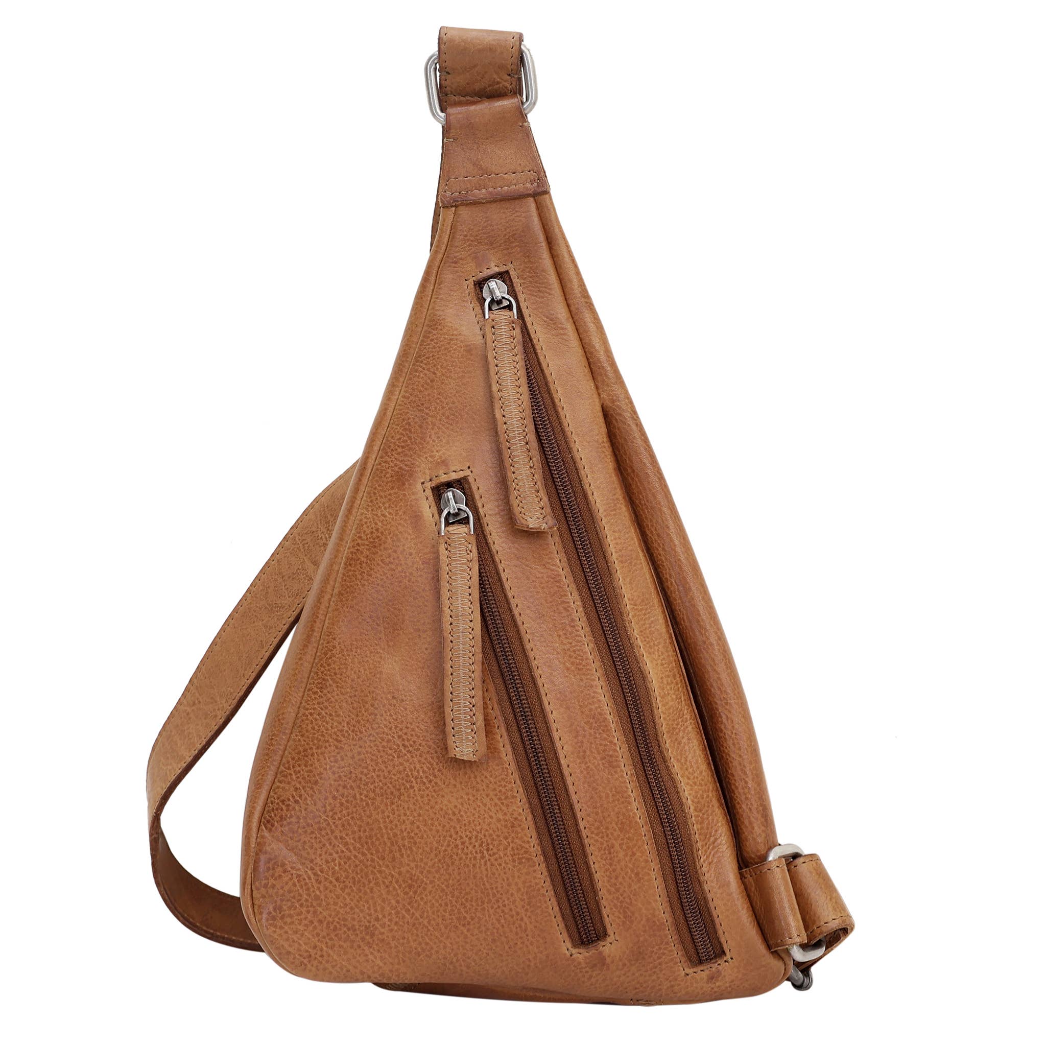 Latico Leathers - Wholesale Crossbody Bag - Women's - Hippie Small Handcrafted Leather Sling Bags2
