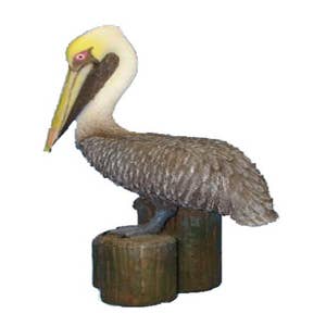 Wine Stopper - Louisiana Pelican