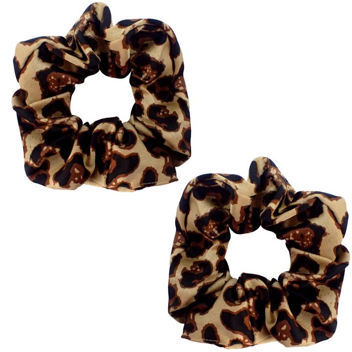 2pc Pattern Scrunchies for Girls and Women, Hair bobbles for Women, Hair Scrunchies, Hair Accessories, Elastic Hair Ties, Elastic Hair Bands, Hair Elastics for wholesale by Topkids Accessories