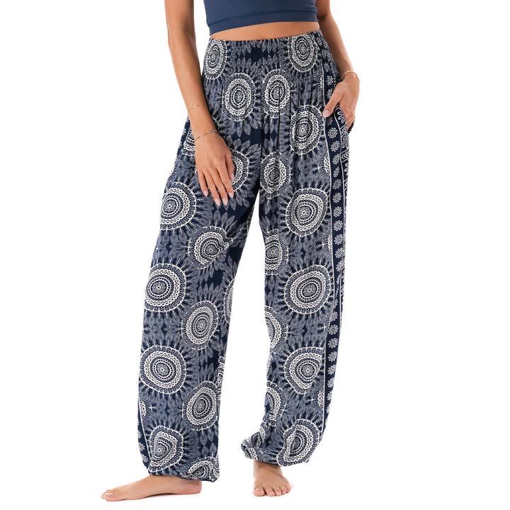 Lotus and Luna - Wholesale Pants - Women's - *BEST SELLER* Como Harem Pants with Pockets