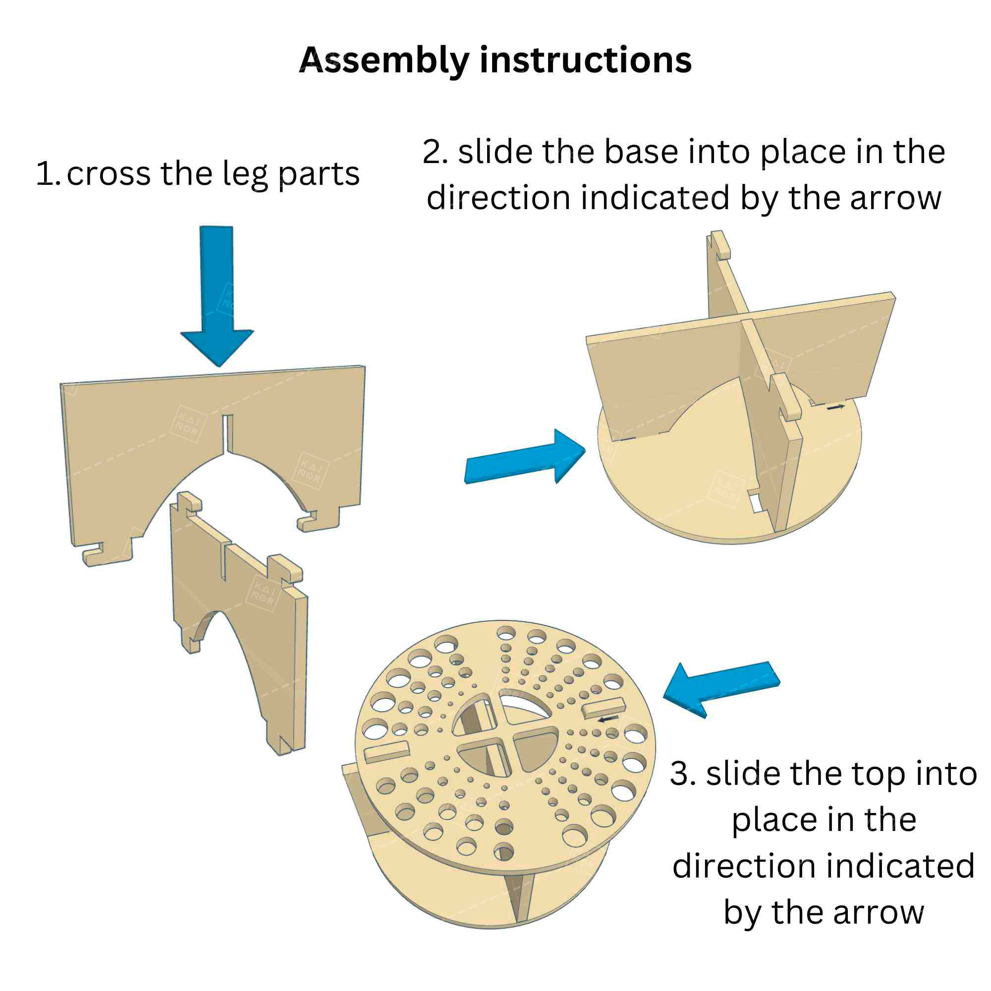 Kainor - Wholesale Knitting/Crochet Supplies - Knitting needle organizer Butterfly4