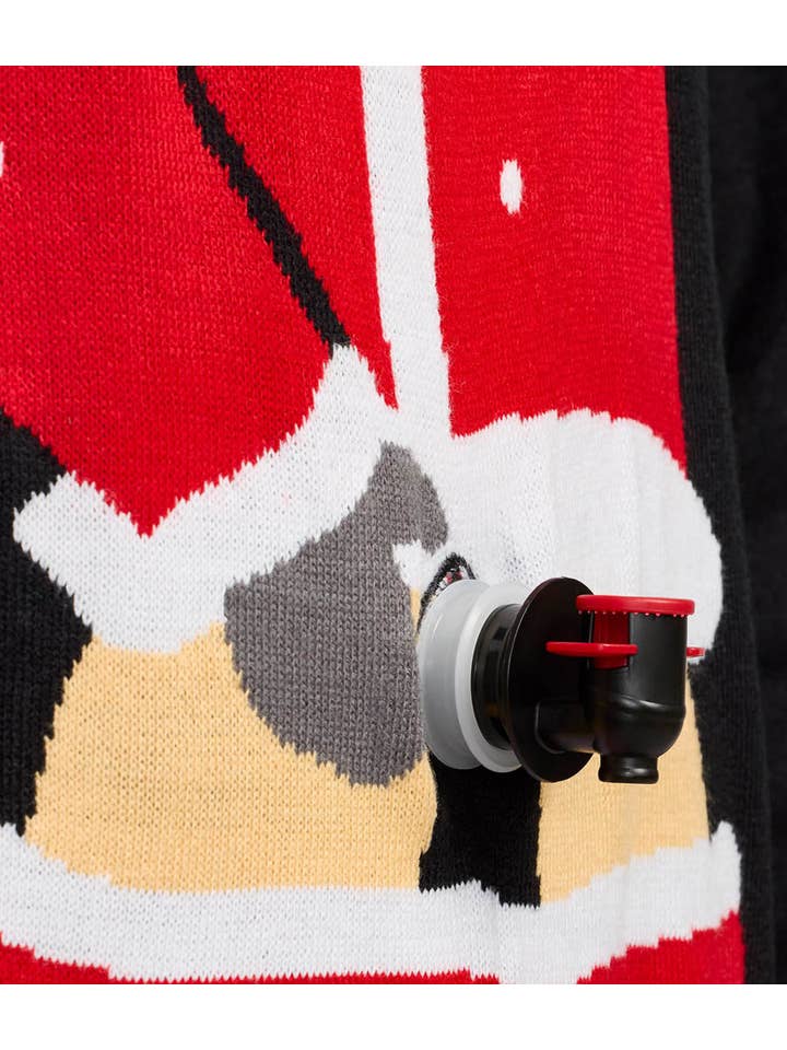 Tipsy Elves - Wholesale Knit Sweater - Men's - Jolly Juice Dispenser Sweater - Men's Naughty Christmas Knit5