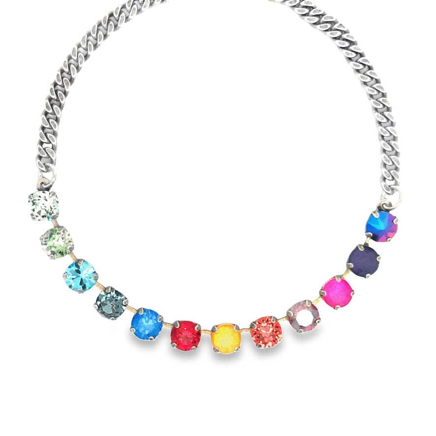 TOVA – Colar pingente/pendente por atacado – Mini Oakland em Arco-Íris de Melancia0
