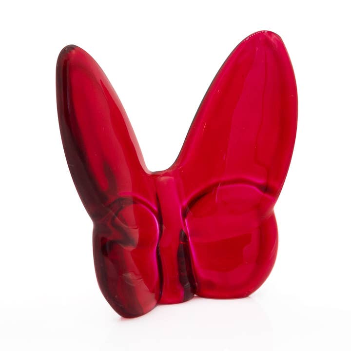 Le Mariposa Exclusive Crystal Butterfly Home Decor in Red for wholesale by Lainy Home