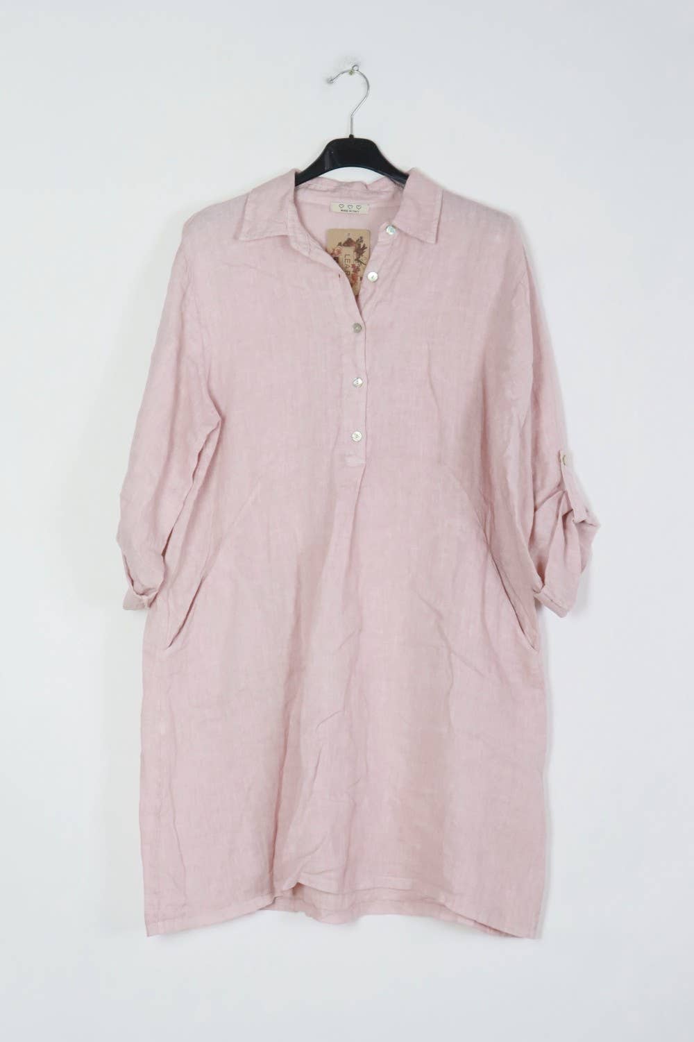 LÉA & LUC – Engroshandel Kjole - Dame – Korte kjoler i 100% hør REF. 135146