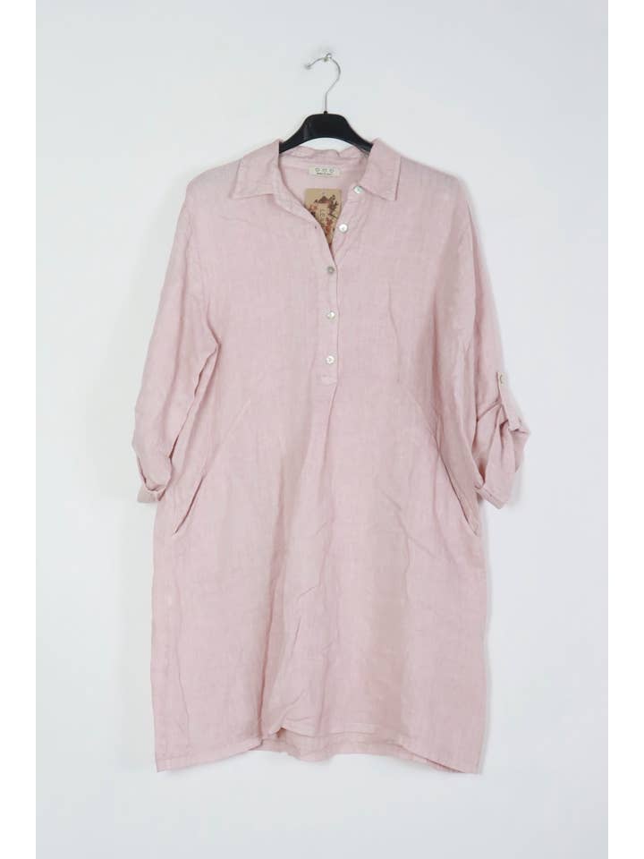 LÉA & LUC – Engroshandel Kjole - Dame – Korte kjoler i 100% hør REF. 135146