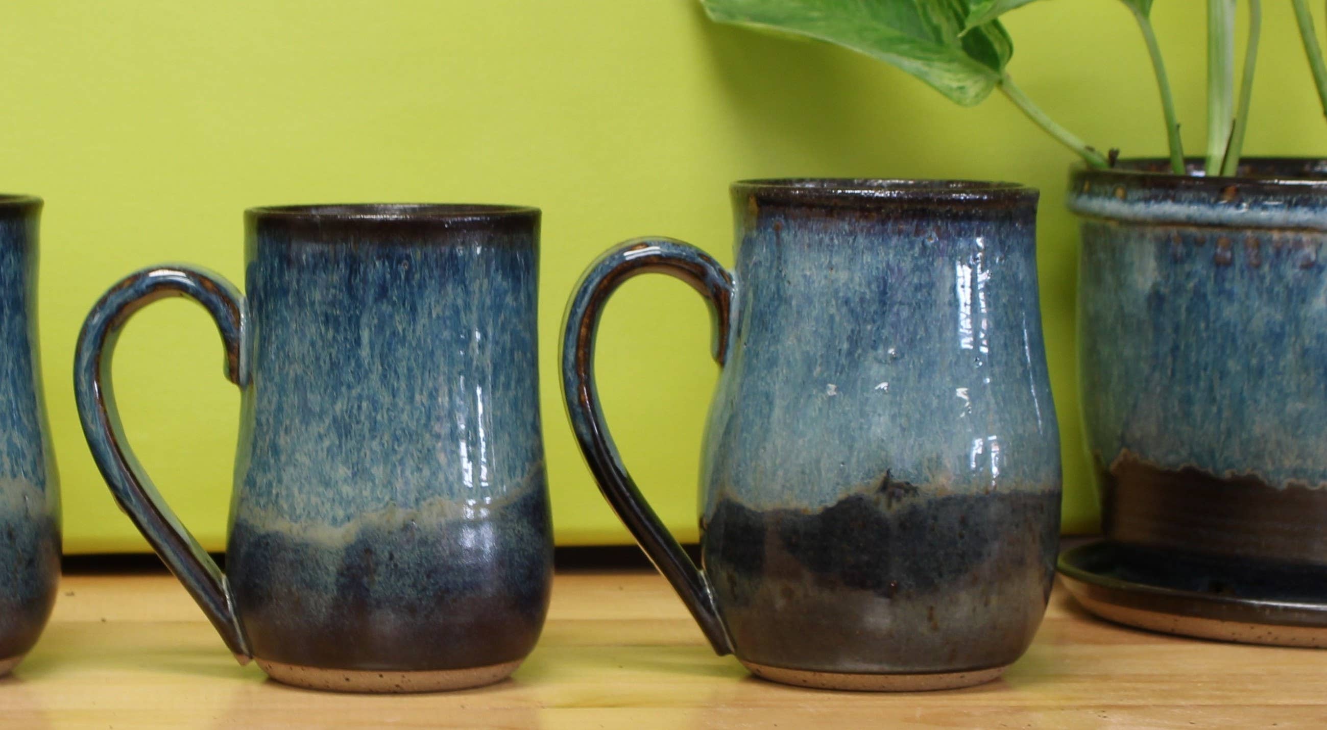 Crisanthemum Studios - Wholesale Coffee Mug - Wheel-Thrown Ceramic Mug–Rustic for Boutiques & Cafes & more10