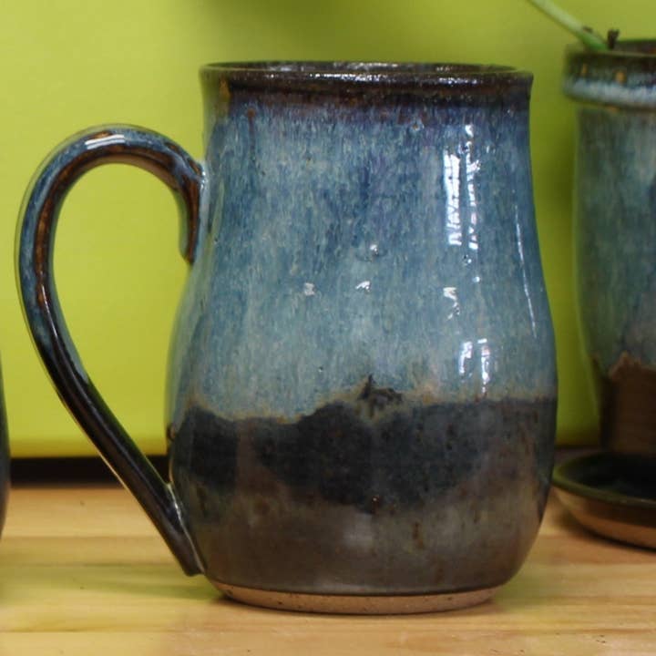 Crisanthemum Studios - Wholesale Coffee Mug - Wheel-Thrown Ceramic Mug–Rustic for Boutiques & Cafes & more10
