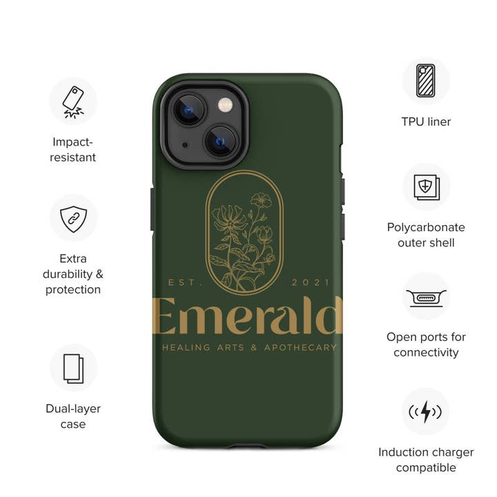 Practicality Skin & Body care - Wholesale Phone Case - Unisex - Emerald Tough iPhone case23