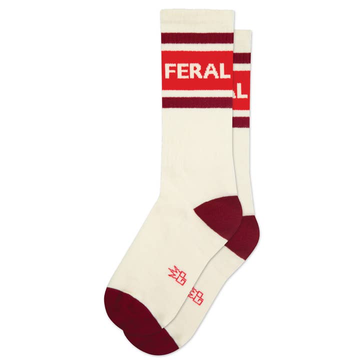 Gumball Poodle - Wholesale Socks - Unisex - Feral Gym Crew Socks