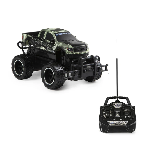 World Tech Toys - Wholesale Electronic Toy - Kids & Baby - Digital Camo 1:24 Licensed Ford F-150 SVT Raptor RC Truck0