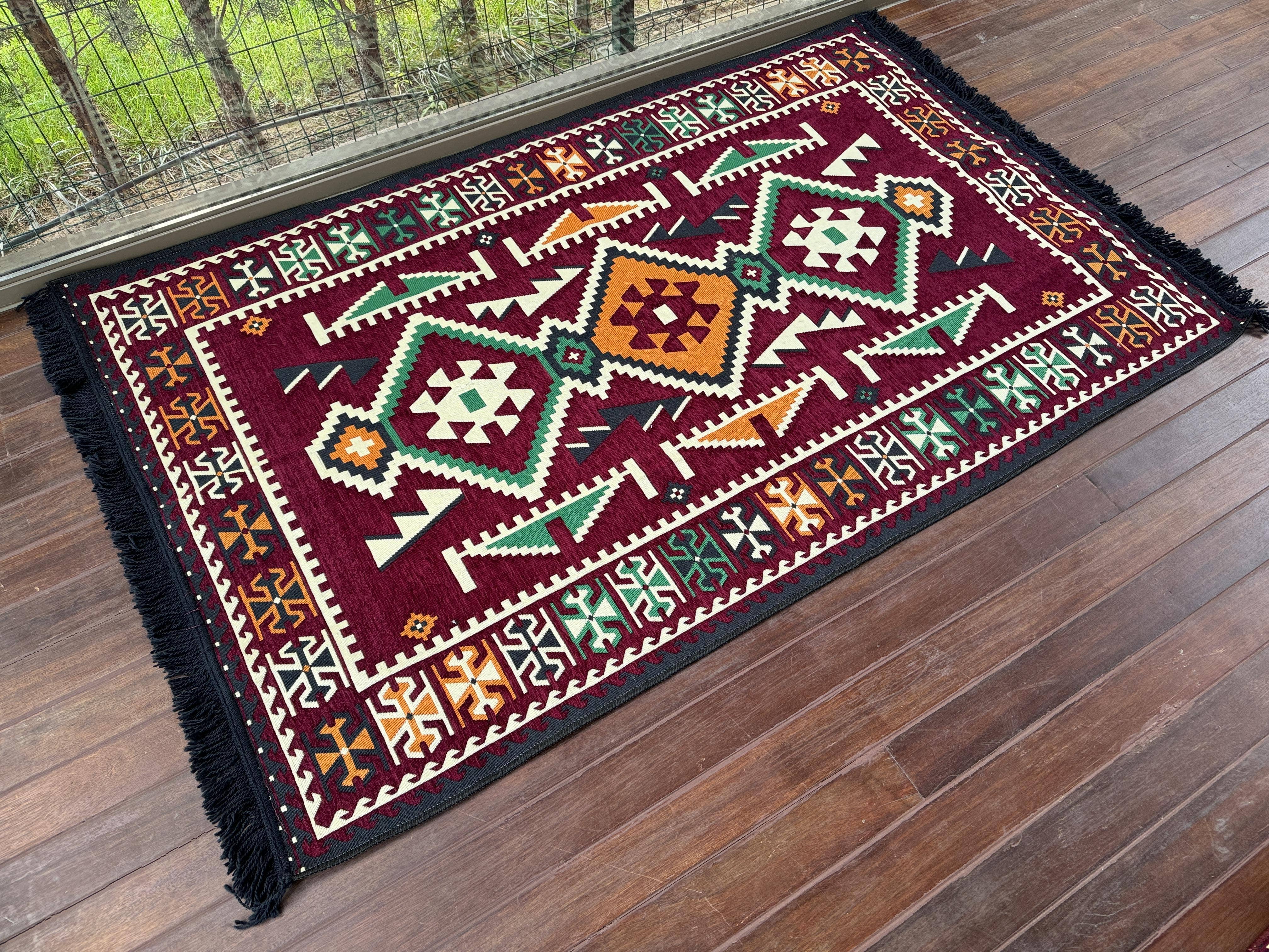 The Loom Wholesale – wholesale Sofa – Handmade Kilim Sofa Set for Rustic Floor Seating21