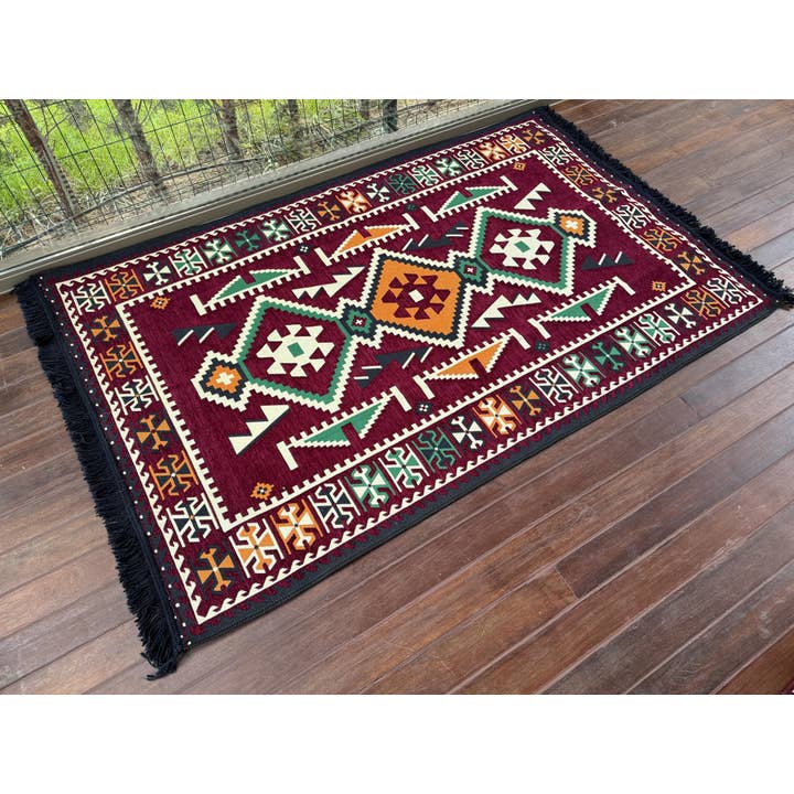 The Loom Wholesale - Wholesale Sofa - Handmade Kilim Sofa Set for Rustic Floor Seating21