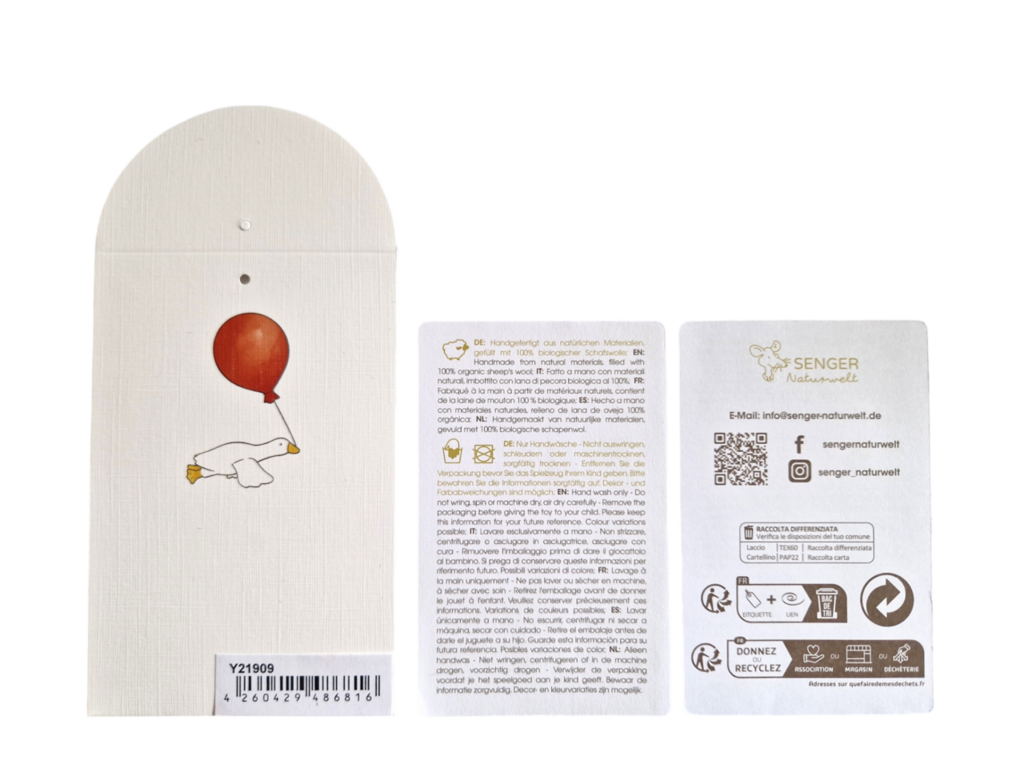 Senger-Naturwelt - Vente Peluche – enfant et bébé - Bébé mouton animal2