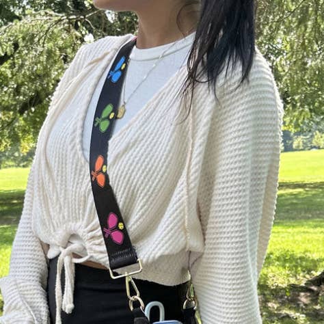AHDORNED - Wholesale Bag Strap - Women's - 2" Printed SPORT Adjustable Bag Strap - ASSORTED