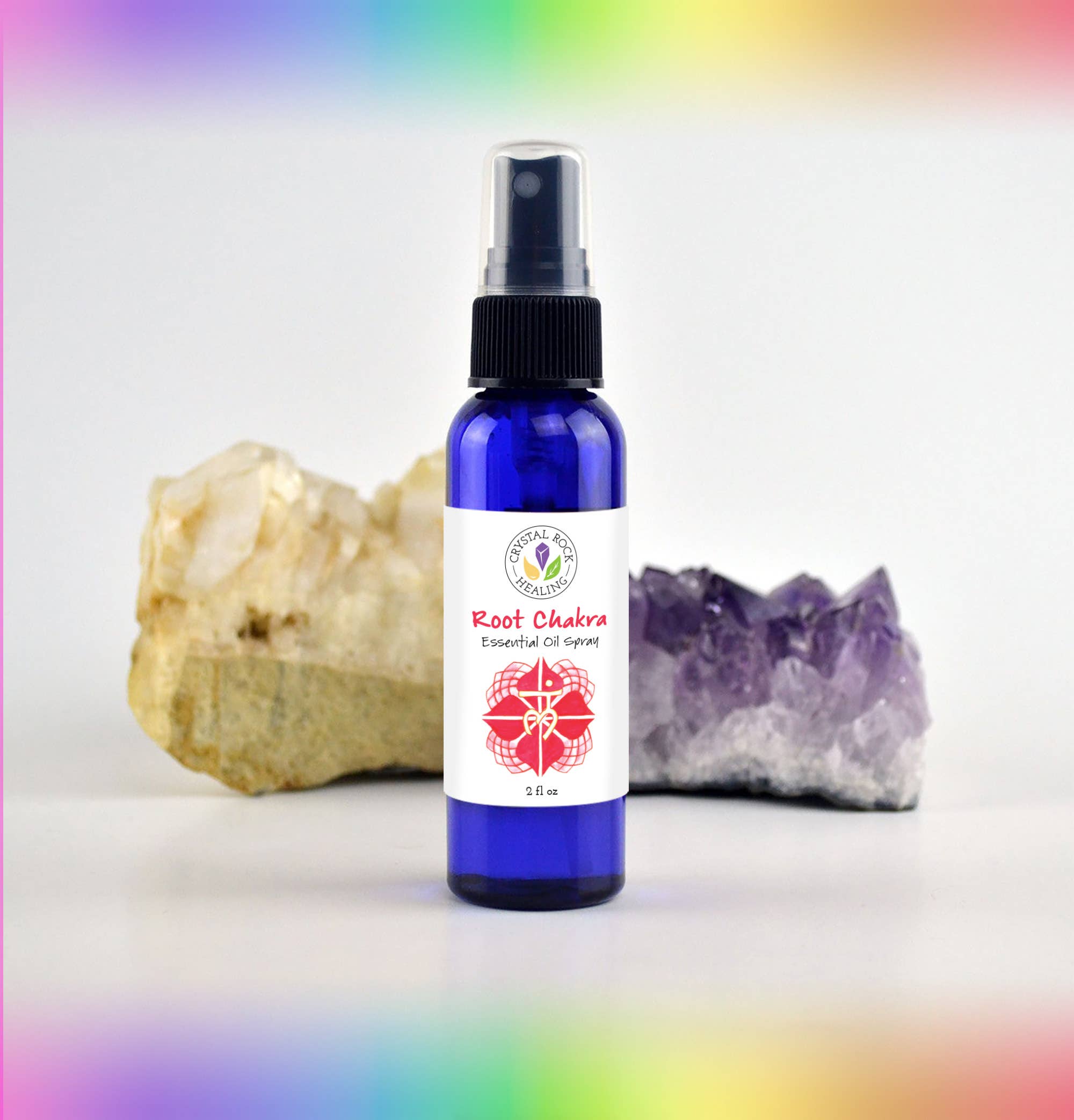 Crystal Rock Healing, LLC - Wholesale Aromatherapy Mist - Chakra Root Spray 2oz0