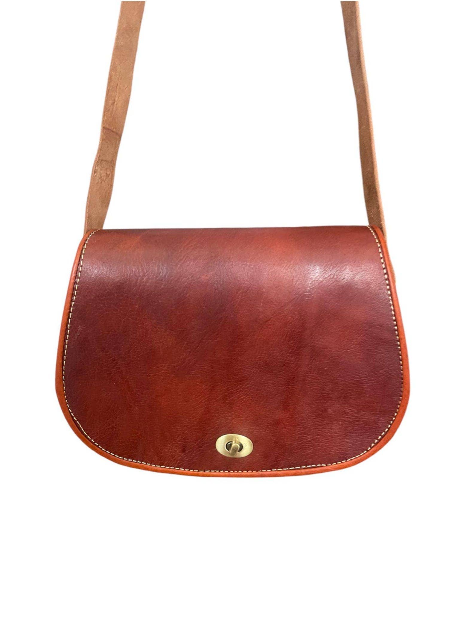 HandHappiness - Wholesale Crossbody Bag - Women's - Handmade Genuine Leather Saddle Bag For Women.14