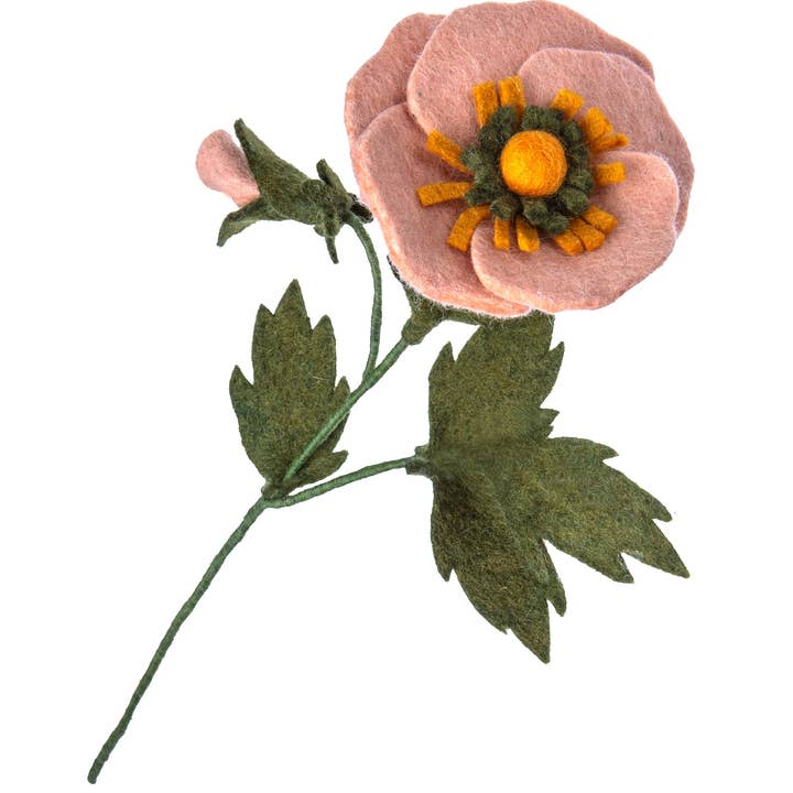 Silk Road Bazaar – wholesale Artificial flowers – Felt Flower - Peony