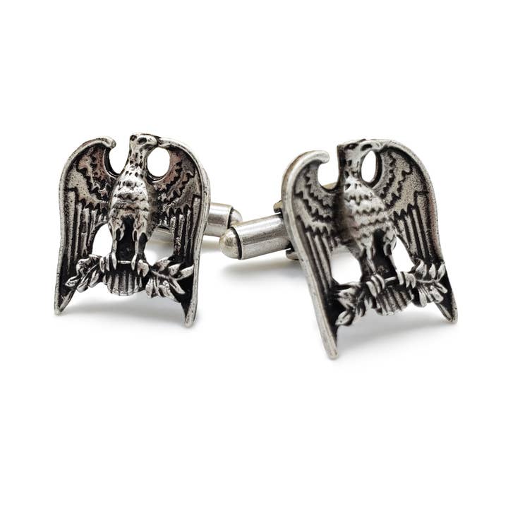 Boutons de manchette Aigle - Américain pour la vente par Discoveries, Inc.