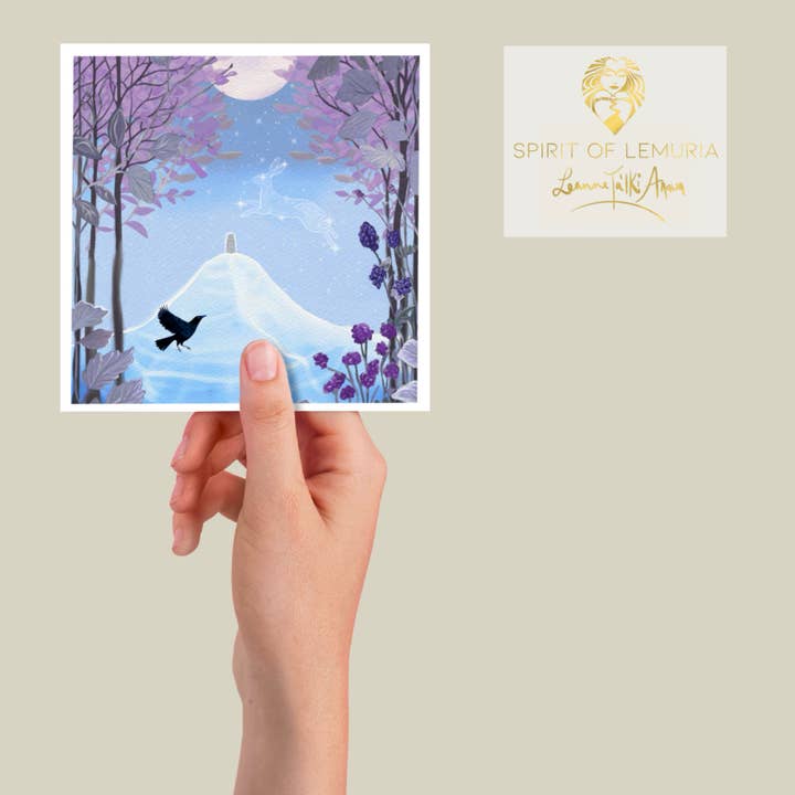 Tarjeta de felicitación cuadrada The Tor Frost para venta al por mayor de Spirit of Lemuria