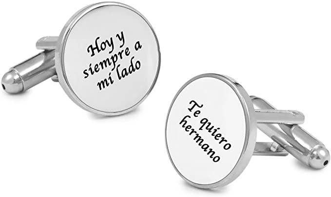 Beclosetoyou – wholesale Manschett-/skjortknappar - Herr – Gudfather Manschettknappar Bror av Bruden Manschettknappar0
