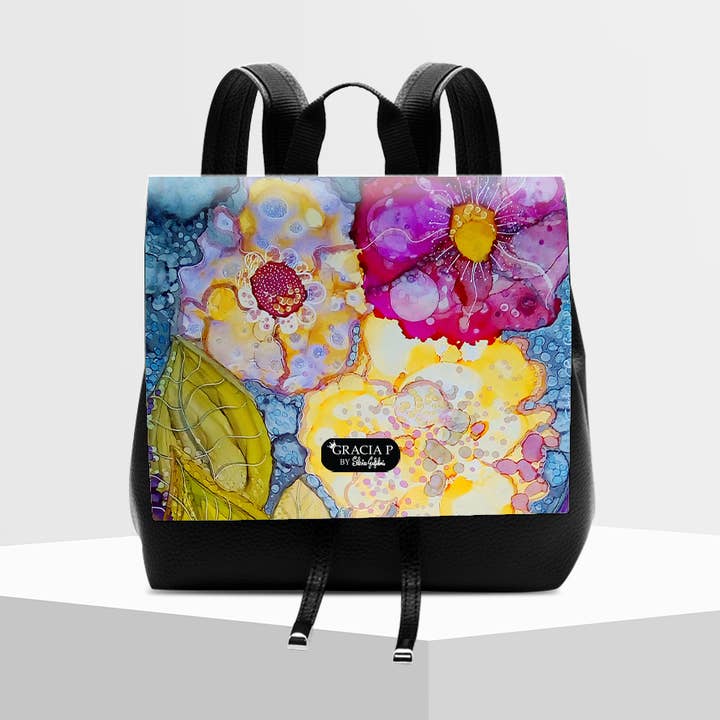 Zaino Molly Fiori by Silvia Guglielmi feat Gracia P per la vendita all'ingrosso da parte di GLOBALSHOP SRL