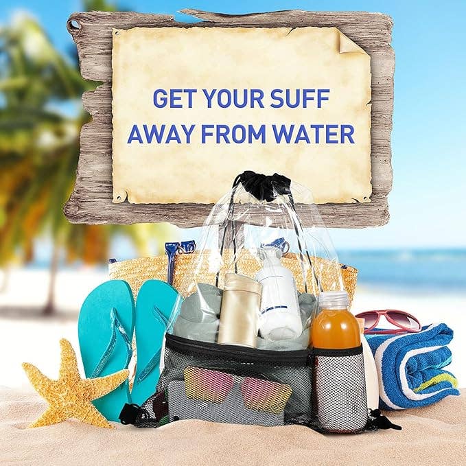 Crover - Wholesale Drawstring Bag - Unisex - Clear Drawstring Backpack Bag 3