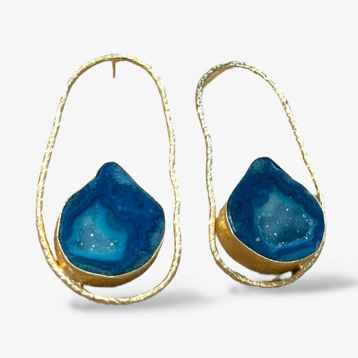 DRUZY STARDUST EARRINGS for wholesale by Koda Wearables