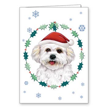 Bichon Frise (puppy cut / short hair cut) Seasonal for wholesale by SJT Enterprises, Inc.