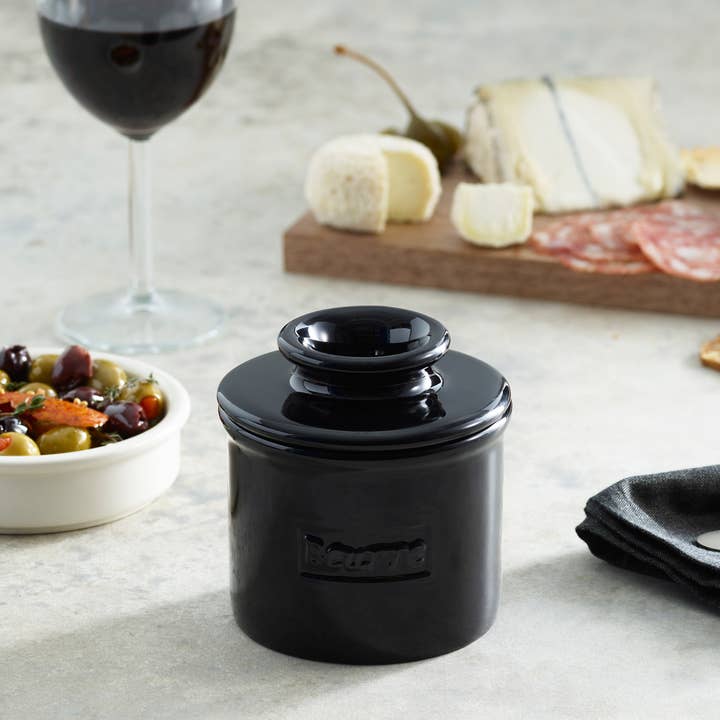 The Original Butter Bell® Crock - Vente Beurriers - La mijoteuse Butter Bell® originale - Café Midnight Black2