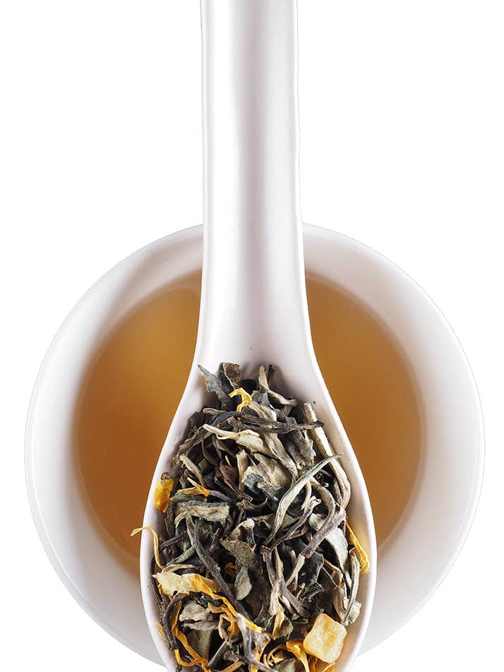 Mango White Tea for wholesale by Elmwood Inn Fine Teas