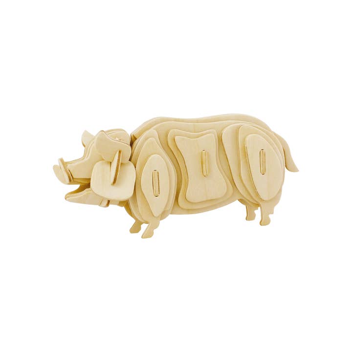 Hands Craft - Wholesale Puzzle - Kids - 3D Wooden Puzzle Bundle Pack: Farm Animals11