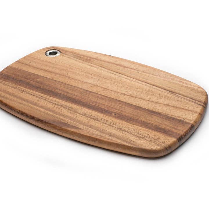 Fox Run Brands - Wholesale Cutting Board - Ironwood Charcuterie Cutting Board, Acacia Wood, 10.6" x 7"