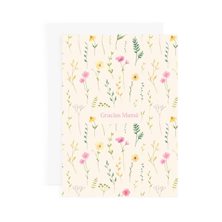 Carte Mini Merci Maman pour la vente par Things in Spanish