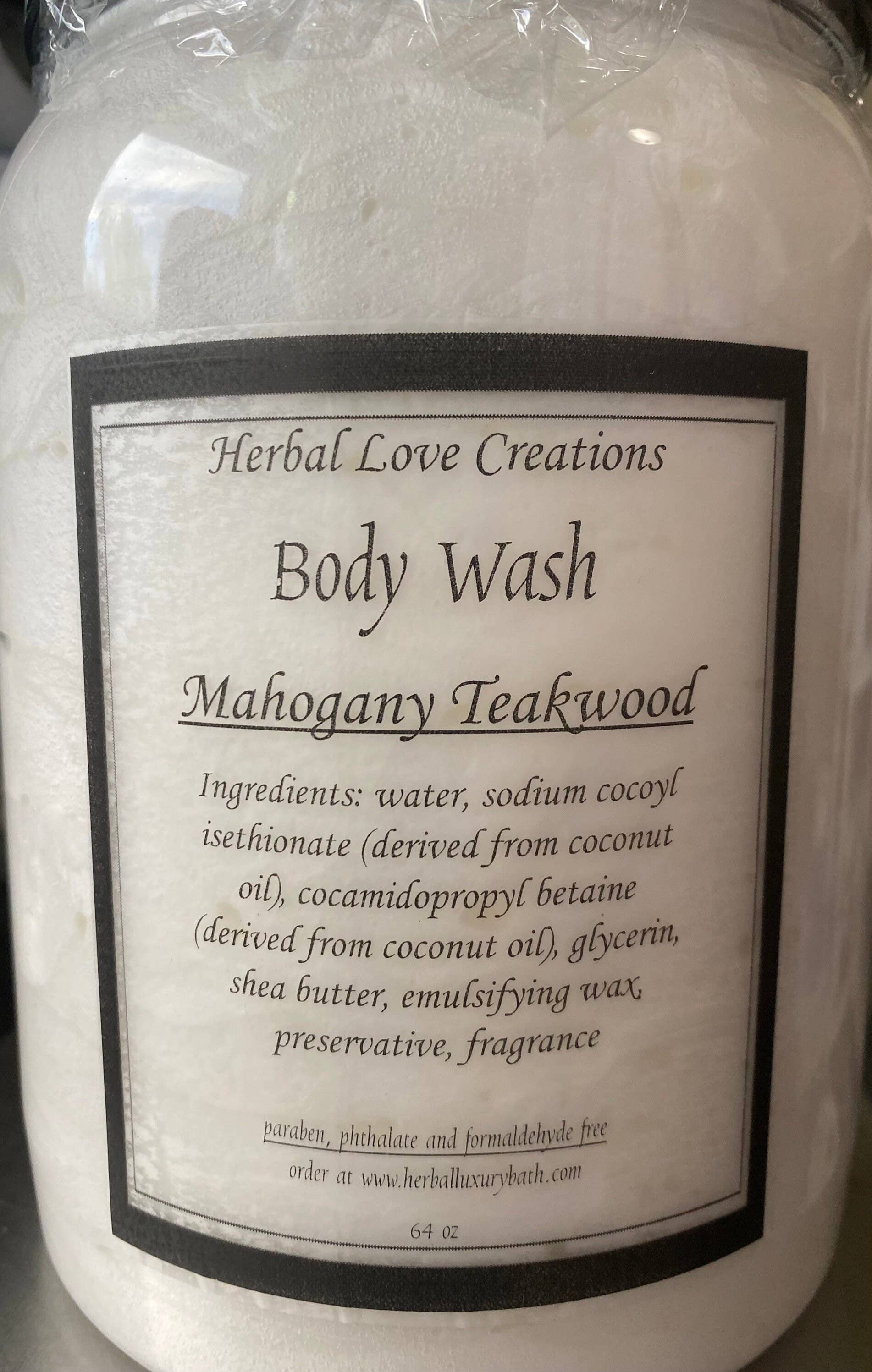 Herbal Love Creations- Luxury Bath and Body - Wholesale Body Wash/Shower Gel - 1 Gallon Wholesale Creamy Body Wash - Over 60 Scents9