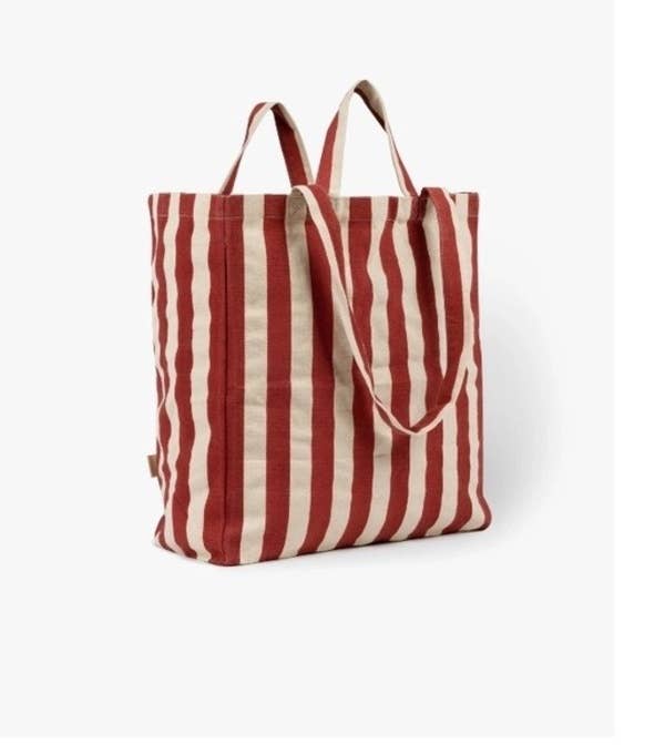 Alo Organic International - Wholesale Tote Bag - Women's - Striped Canvas Tote Bag Original - Any Color3