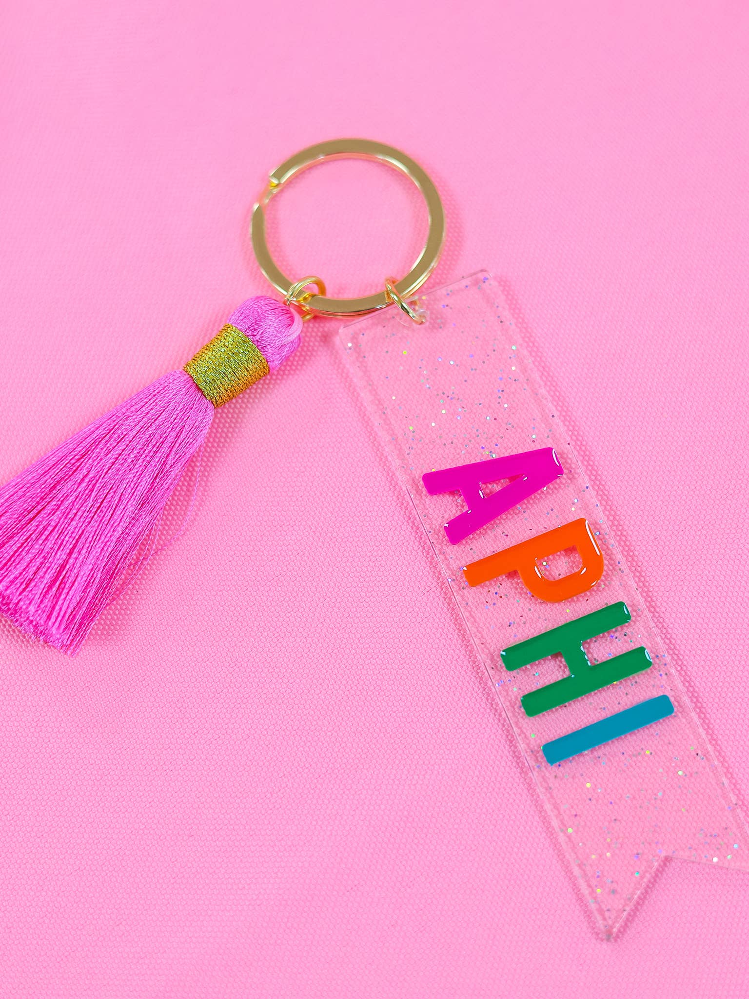 Duo Threads - Wholesale Keychain - Women's - Tassel Sorority Key Fob11