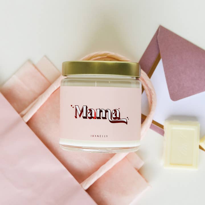 JaxKelly Candles - Wholesale Jar/Filled Candle - Mother's Day - 4oz - Mama Celebration Candles4
