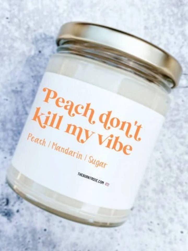 Peach don't kill my vibe for wholesale by The burnt rose
