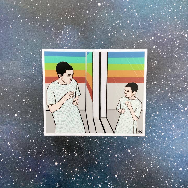 The Red Swan Shop – wholesale Sticker – Vinyl Decal - Eleven at Hawkins Lab - Stranger Things