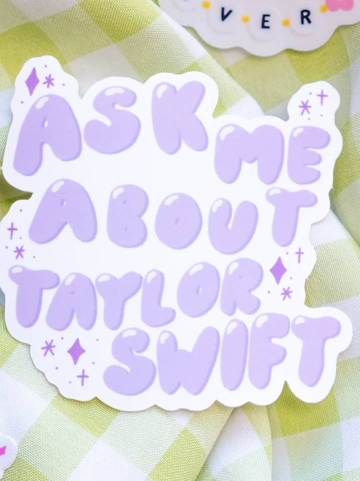 Fragen Sie mich nach T.S Sticker für den Großhandel von Hanstan Studio