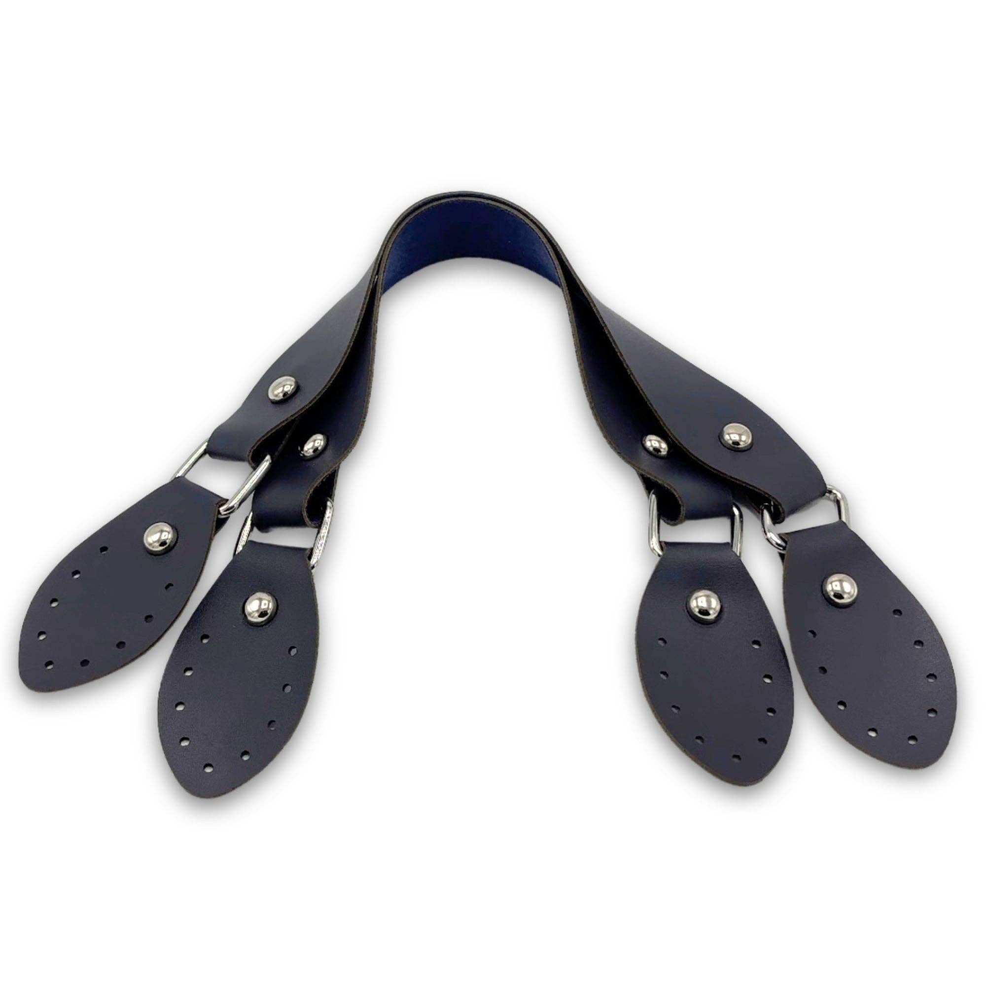 Sensy - Vendita all'ingrosso Attrezzi per lavoro a maglia/uncinetto - Manico per borsa in pelle PU (43 cm) (2 pezzi)3