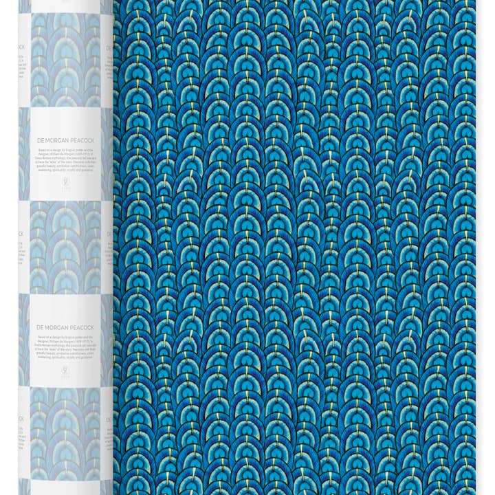 DE MORGAN PEACOCK: Carta da imballaggio per la vendita all'ingrosso da parte di Ezen Trade