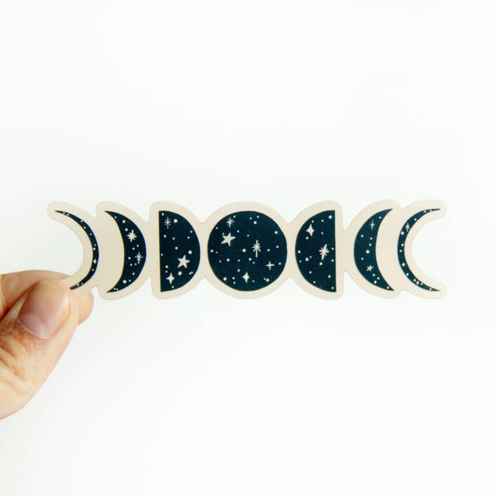 Union Made - Wholesale Sticker - Phases of the Moon - Vinyl Sticker