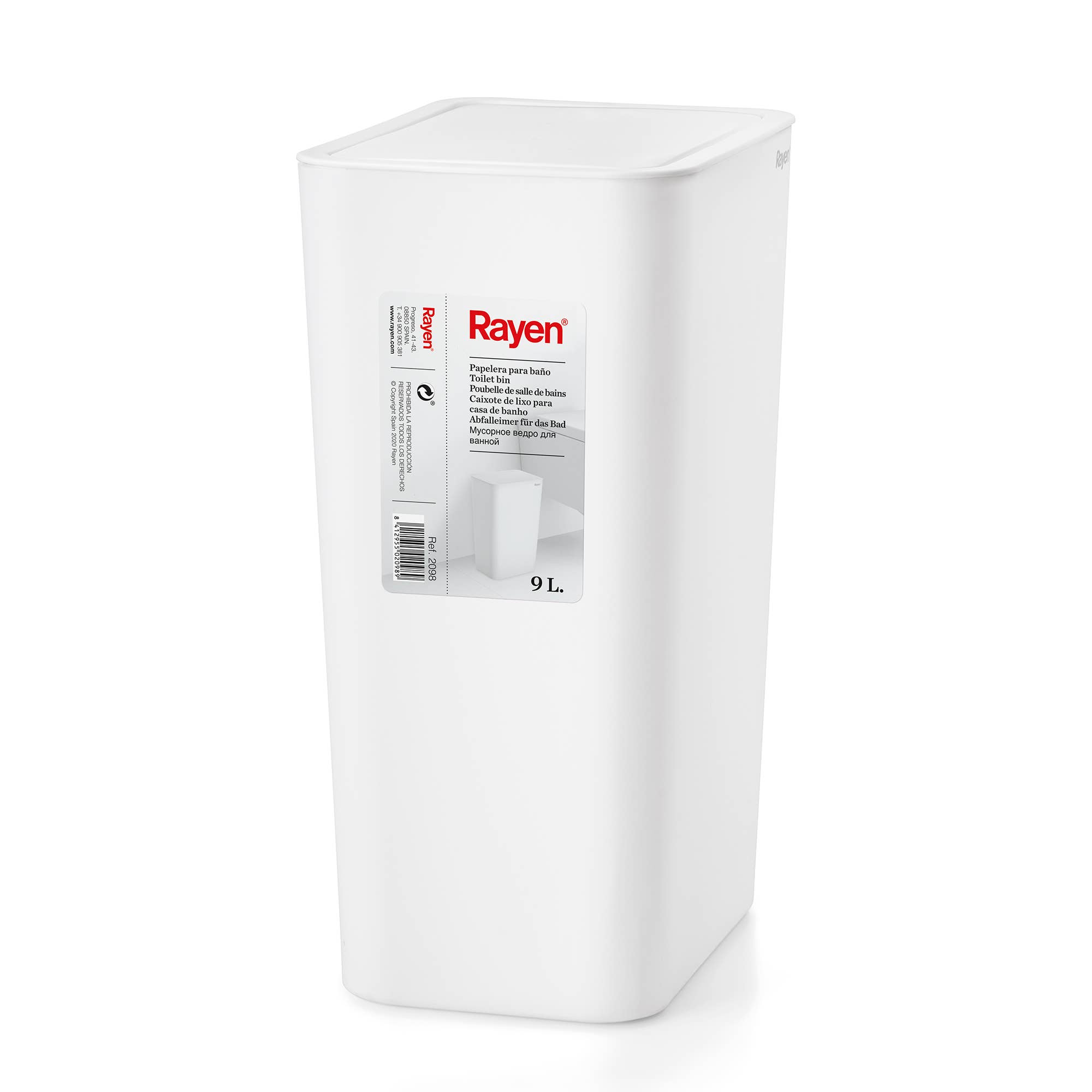 RAYEN - Wholesale Trashcan/Trash Bin - 9L bathroom bin1